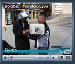 Goldcab - Moto Taxi Lyon sur Youtube